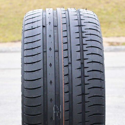 مجموعة من 2 (اثنين) إطارات شعاعية عالية الأداء لسيارة الركاب Accelera Phi All-Season - 225/40R18 225/40ZR18 225/40/18 225/40-18 92Y نطاق تحميل XL 4-Ply BSW جدار جانبي أسود UTQG 400AA in Saudi Arabia