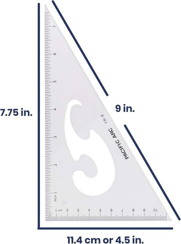 طقم مثلث 10 بوصة 30/60 & 45/90 in Kuwait