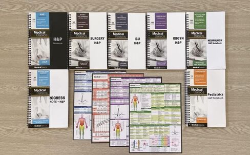 H&P Notebook Medical School Rotation Bundle with Neurology in Saudi Arabia