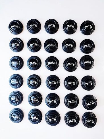 Masmoc 30 PCS Car Door Shock Absorber, Universal Car Door Protection Sticker, PVC Car Door Side Shock Absorbing Protection Stickers in Saudi Arabia