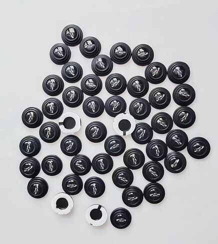 Masmoc 30 PCS Car Door Shock Absorber, Universal Car Door Protection Sticker, PVC Car Door Side Shock Absorbing Protection Stickers in Saudi Arabia