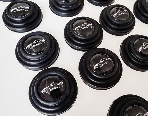 Masmoc 30 PCS Car Door Shock Absorber, Universal Car Door Protection Sticker, PVC Car Door Side Shock Absorbing Protection Stickers in Saudi Arabia