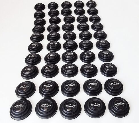 Masmoc 30 PCS Car Door Shock Absorber, Universal Car Door Protection Sticker, PVC Car Door Side Shock Absorbing Protection Stickers in Saudi Arabia