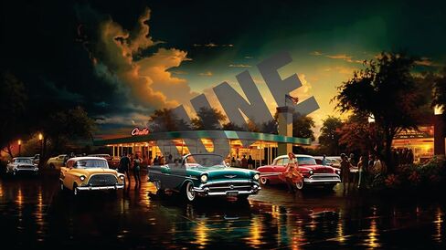 تقويم حائط أمريكانا المميز لعام 2024 - ذكريات ذهبية in Kuwait