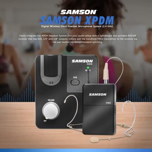 Samson XPDm Headset Digital Wireless System,Black in Saudi Arabia