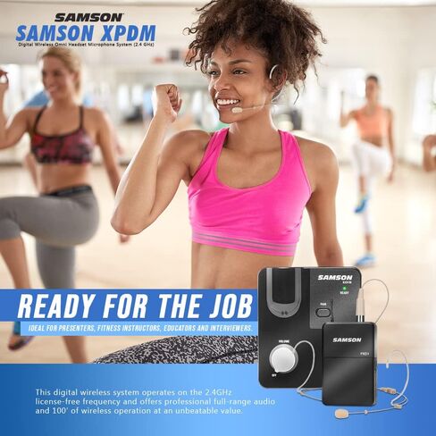 Samson XPDm Headset Digital Wireless System,Black in Saudi Arabia