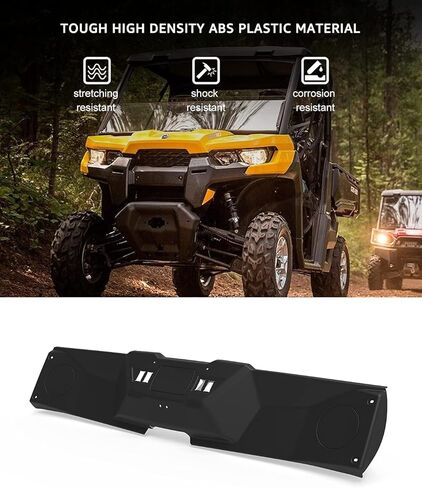 A & UTV PRO Defender Front Roof Liner Overhead, Speaker Mount Pods System Compatible with Can Am Defender & Defender Max HD8 HD10 Accessories, Replace OEM # 715003098 in Kuwait