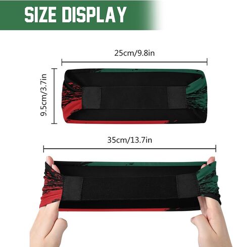 6 قطع من عصابات الرأس الرياضية ذات العلم المكسيكي للرجال والنساء، عصابات رأس مرنة للعرق، عصابات رأس رياضية لليوجا والجولف وصالة الألعاب الرياضية والتخييم والجري والتنس in Kuwait