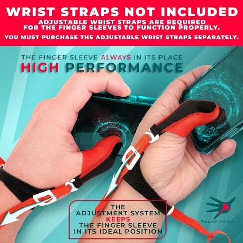 Rocket Finger | 4 Finger Sleeves for Gaming (Replacement Part for Adjustment Wristbands) | 4 Thumb Sleeves Pack| PUBG Finger Sleeve| Mobile Thumb Sleeve| Thumb Thimble for Mobile Gaming| Finger Gloves in Saudi Arabia