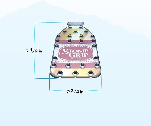 STOMPGRIP Premium Snowboard Stomp Pad | 40 Oz | Vice Collection | 3D Decal in Saudi Arabia