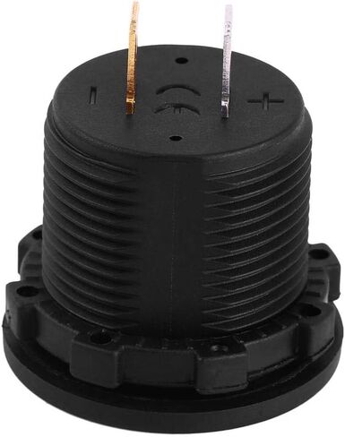 12 فولت LED عرض الفولتميتر العالمي مقياس فولت رقمي مقاوم للماء لوحة مستديرة للقوارب البحرية مركبة دراجة نارية شاحنة Atv Utv سيارة تخييم قافلة in Kuwait