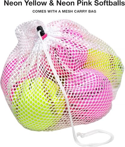 تشكيلة الكرة اللينة الرسمية مقاس 12 بوصة (عبوة من 6 قطع) in Kuwait