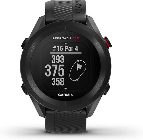 Garmin Approach S12, Easy-to-Use GPS Golf Watch, 42k+ Preloaded Courses, Black, 010-02472-00 (Renewed) in Saudi Arabia