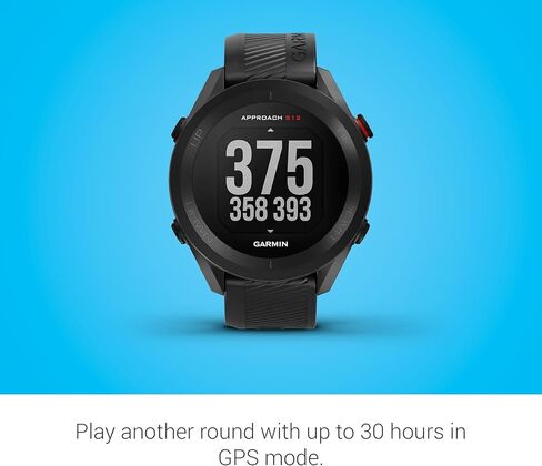 Garmin Approach S12, Easy-to-Use GPS Golf Watch, 42k+ Preloaded Courses, Black, 010-02472-00 (Renewed) in Saudi Arabia