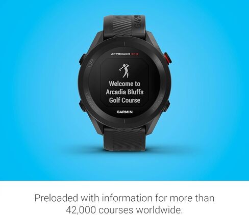 Garmin Approach S12, Easy-to-Use GPS Golf Watch, 42k+ Preloaded Courses, Black, 010-02472-00 (Renewed) in Saudi Arabia