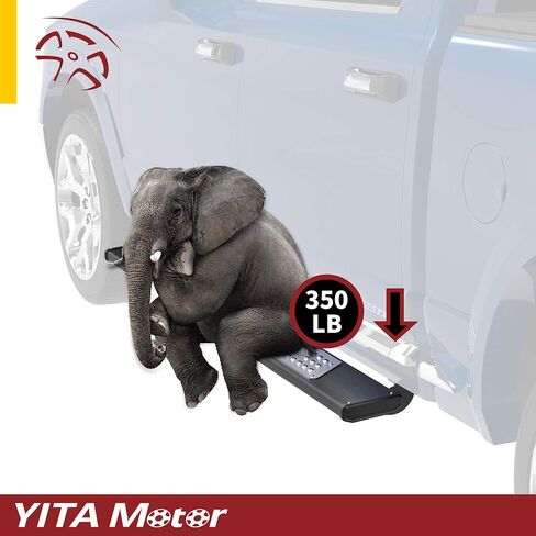 لوحات تشغيل YITAMOTOR مقاس 6.5 بوصة متوافقة مع 2009-2018 Dodge Ram 1500 و2010-2022 2500 3500 Crew Cab قضبان نيرف سوداء مزخرفة / قضبان جانبية (بما في ذلك 2019-2023 Classic) in Saudi Arabia
