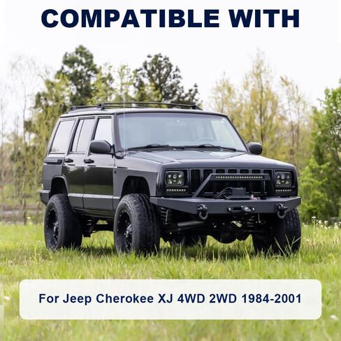 شريط مسار الرفع الأمامي القابل للتعديل من loosoo 4"-6.5"، متوافق مع JEEP Cherokee XJ 4WD 2WD 1984-2001، شريط مسار قابل للتعديل ودعامة نقل in Saudi Arabia