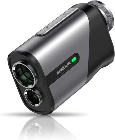 EENOUR Golf Rangefinder Mini مع اهتزاز منحدر وقفل الدبوس، تكبير 875Y 6.5X، جهاز تحديد نطاق ليزر قابل لإعادة الشحن للجيب، مسح مستمر للجولف والصيد in Kuwait