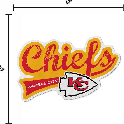 راية كرة القدم من Rico Industries NFL ذات شكل متعثر - ديكور المنزل وغرفة المعيشة - لباد ناعم EZ للتعليق in Saudi Arabia