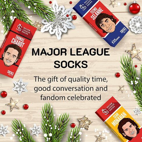 Major League Socks - Various MLB Baseball Players - Baseball Fan Gift, Unisex, One Size (7-13) Collectible Merchandise in Saudi Arabia