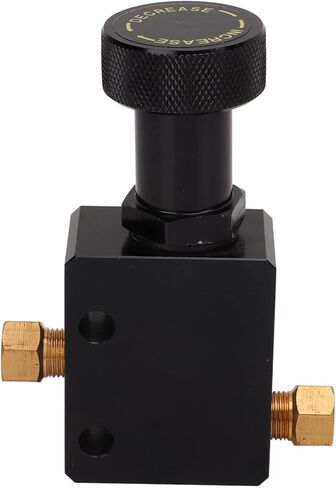 مجموعة صمامات الفرامل المتناسبة، صمام تناسبي بمقبض قابل للتعديل، 150 رطل لكل بوصة مربعة ‑ 1200 رطل لكل بوصة مربعة، صمام تناسب الفرامل المضمنة القابل للتعديل مع مجموعة صمامات 2 رطل 10 رطل 260 ‑ 8419 ملحقات عالمية in Kuwait