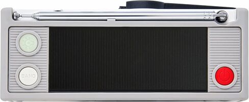 راديو رقمي CCRadio يعمل بالطاقة الشمسية، راديو رقمي محمول للطوارئ AM، FM، NOAA للطقس والتنبيه، مصباح يدوي LED مدمج وشاحن للهاتف المحمول، يعمل بالبطارية والاستخدام اليومي بواسطة C. Crane in Kuwait