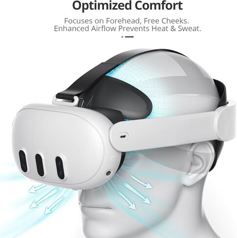 واجهة الوجه للواقع المختلط X-super Home لواجهة الوجه Meta Quest 3 Pro Style مفتوحة XR وAR وMR استبدال حشية الوجه للجبهة (Quest 3) in Saudi Arabia