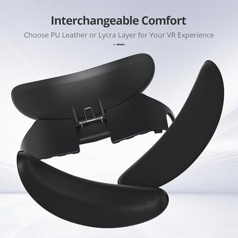 واجهة الوجه للواقع المختلط X-super Home لواجهة الوجه Meta Quest 3 Pro Style مفتوحة XR وAR وMR استبدال حشية الوجه للجبهة (Quest 3) in Kuwait