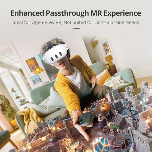 واجهة الوجه للواقع المختلط X-super Home لواجهة الوجه Meta Quest 3 Pro Style مفتوحة XR وAR وMR استبدال حشية الوجه للجبهة (Quest 3) in Kuwait