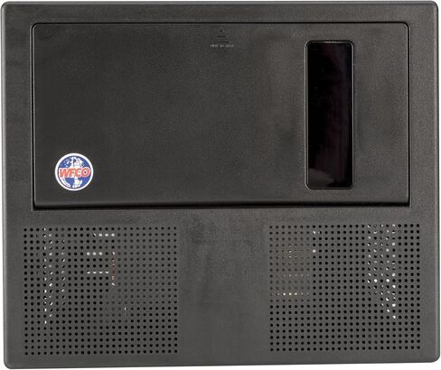 WFCO Arterra WF-8955-AD محول/شاحن مع مركز توزيع لخدمة تيار متردد 30 أمبير - مخرج تيار مستمر 55 أمبير مع 11 دائرة، أسود in Saudi Arabia