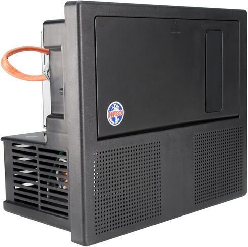 WFCO Arterra WF-8955-AD محول/شاحن مع مركز توزيع لخدمة تيار متردد 30 أمبير - مخرج تيار مستمر 55 أمبير مع 11 دائرة، أسود in Saudi Arabia