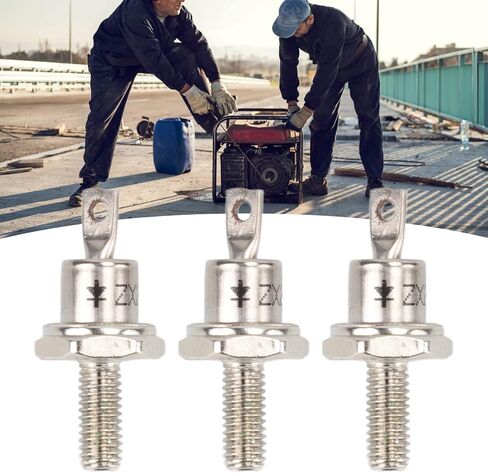 HEEPDD 3 قطع صمام ثنائي للمولد، ZX25 12 25A صمام ثنائي مقوم حلزوني (كاثود) in Saudi Arabia