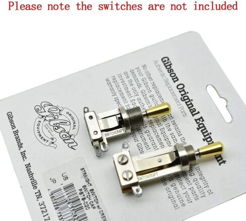 KAISH American Thread SAE 8-32 Metal Guitar 3 Way Toggle Switch Tip Switch Knob Cap for USA Les Paul with Switchcraft Switch Gold in Saudi Arabia