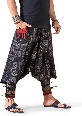 Festival Clothes Tribal Hippie Elephant Pajama Parachute Boho Summer Clothes Yoga Harem Pants for Men in Saudi Arabia