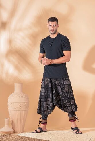 Festival Clothes Tribal Hippie Elephant Pajama Parachute Boho Summer Clothes Yoga Harem Pants for Men in Saudi Arabia