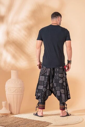 Festival Clothes Tribal Hippie Elephant Pajama Parachute Boho Summer Clothes Yoga Harem Pants for Men in Saudi Arabia