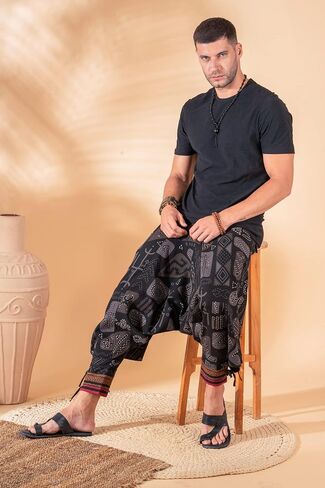 Festival Clothes Tribal Hippie Elephant Pajama Parachute Boho Summer Clothes Yoga Harem Pants for Men in Saudi Arabia
