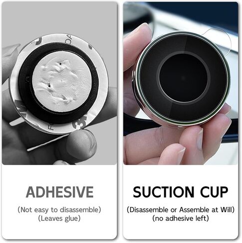 2Pcs Blind Spot Mirror for Cars, 360 Degree Rotatable Convex Rearview Side Mirror, Universal Vehicle Blindspot Mirrors for Cars SUVs, Vans, and Trucks (Please Dont' Remove Backing Film) in Kuwait