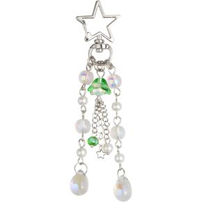 Cute Keychain Accessories for Backpack Handbag Jellyfish Inspired Jewelry Gifts for Birthday Christmas Back to School
