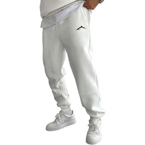 ZAFUL Men's Graphic Sweatpants Drawstring Casual Joggers Pants Baggy Straight Gym Running Workout Pants with Pocket