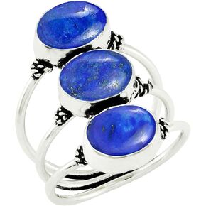 8.65Cts Style Oval Shaped Natural Gemstone Handmade Rings For Women, Handmade Birthstone Ring Jewelry Gift For Women Mom Wife