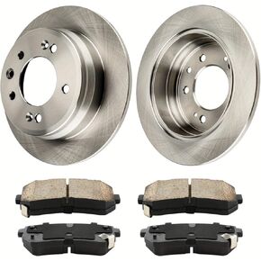 Torchbeam 12.4 inch (315mm) Rear Brake kit|Brake Pads and Rotors Kit Compatible with 2010-2015 Chevrolet Camaro 3.6L, 2008-2014 CTS 3.0/3.6L,Disc Brake Rotors + Ceramic Pads Kit,6pcs,55171 D1337