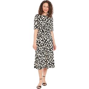 London Times Midi Casual Perfect for Birthdays and Summer Events-Work Dresses for Women