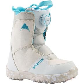 Burton Grom BOA Snowboard Boots Kid's Sz 12C White