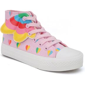 YOKI Girl's Lace Up Sneakers