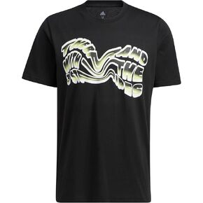 adidas Men's Summer Heat Verbiage Graphic Tee
