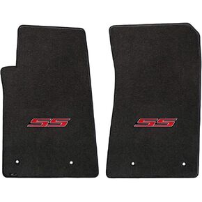 Lloyd Mats Heavy Duty Carpeted Floor Mats for Chevy Camaro Mats 2010-2015 (Charcoal, Front Mats - Camaro)