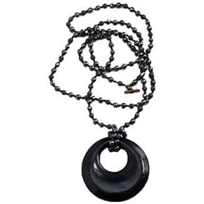 Boho Necklaces for Women Men Long,33/34/35 Inch Natural Jasper Agate Tiger Eye Beaded Stone Pendant Necklaces for Women Trendy,Handmade Bohemian Western Bead Necklace Fashion Charm Jewelry Gift