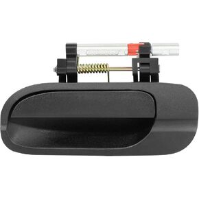 LUJUNTEC Exterior Door Handle,Rear Door Handle Driver Left Side,Replacement for 2000-2006 for Nissan for Sentra,1pcs Texture Black Handle Replace 82607-6Z603
