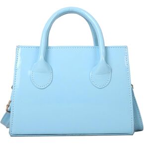 Patent Leather Handbag Shinny Clutch Purse Mini Shoulder Bag Evening Purse for Women